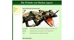 Desktop Screenshot of markus-agerer.de